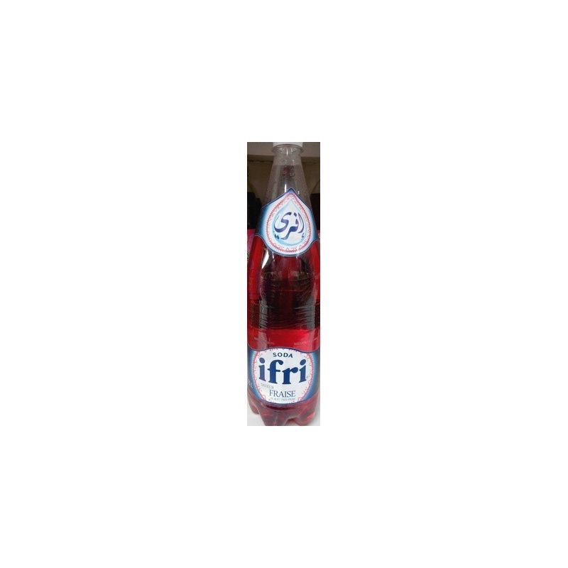Ifri Bouteille Pet 1.25L Soda Fraise