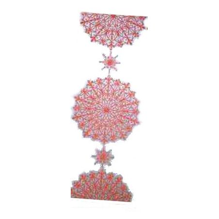 Ka Weiste Oy 3 Suspensions Flocon Rouge