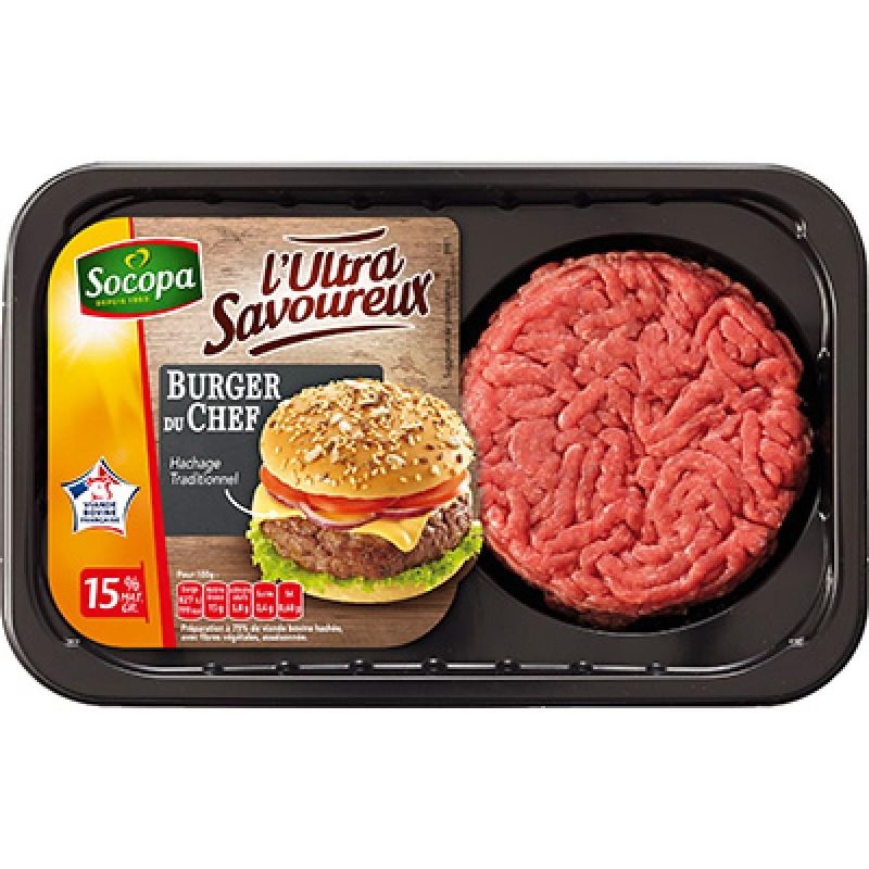 Socopa Hache Burger 15% X2 250