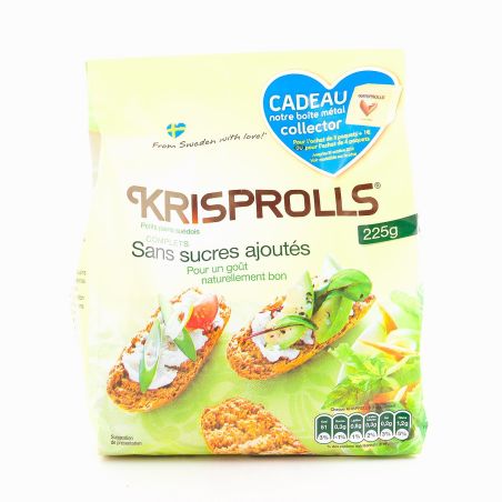 Krisprolls Pq 225G Pain Grille Sans Sucre