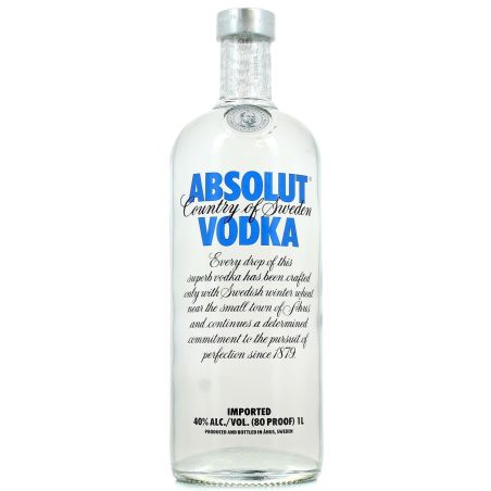 Absolut Vodka 40D 100Cl