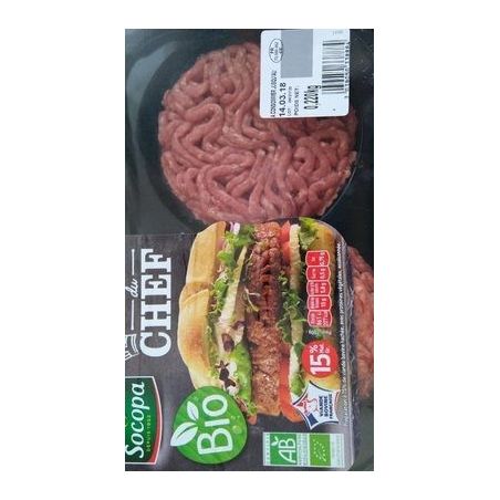 Socopa Socop.2Hache Burger 15% Bio220