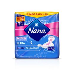 Nana Serviettes Hygiéniques Ultra Good Night : Le Paquet De 20