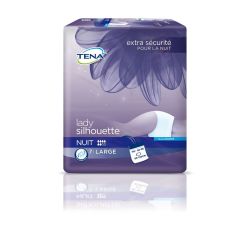 Tena 7 Protections Lady Silhouette Nuit Large
