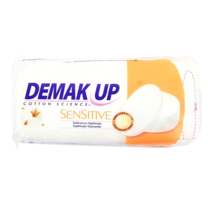 Demak'Up Dup Sensitive 48 Ovales Coton