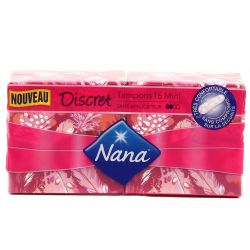 Nana Tampons Discret Mini X16