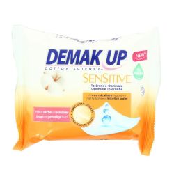Demak'Up X23 Lingettes Démaquillantes Sensitive/Peaux Sèches