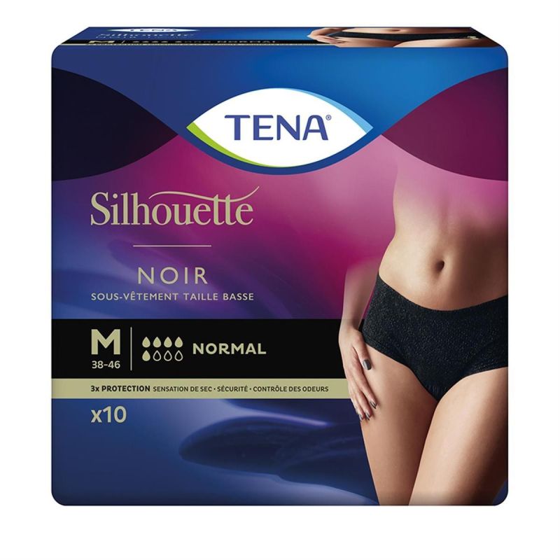 Tena Silh Normal Medium X10