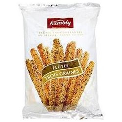 Kambly Flutes 3 Graines 125G