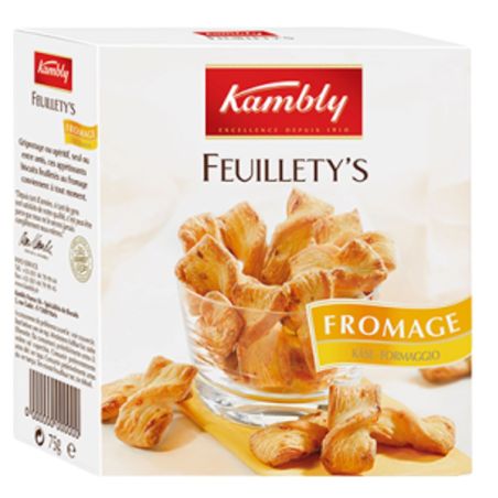 Kambly Feuilletys Gruyere 75G