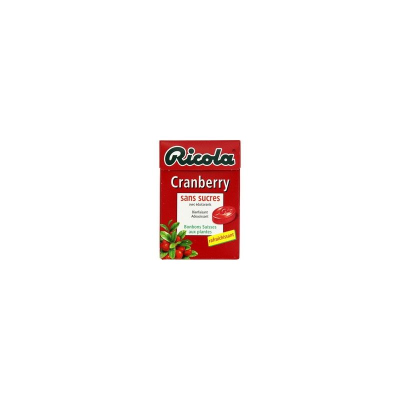 Ricola 50G Bonbons Cranberry