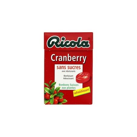 Ricola 50G Bonbons Cranberry