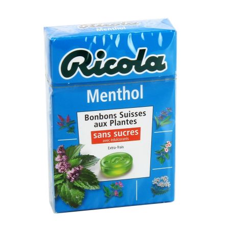 Ricola San Sucre Menthol 50G