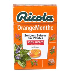Ricola S/Suc Orange Menthe 50G