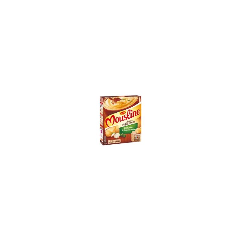 Mousline 375G Puree A L Ancienne Oignon/Ciboulellte