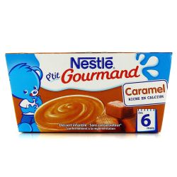 Pt Gourman P'Tit Gourmand Caramel 4X100G