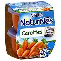 Naturnes Carottes 2 X 130 G
