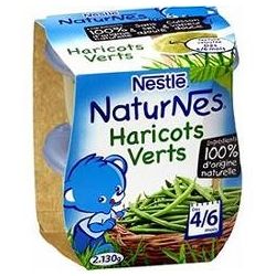Naturnes Pack 2X130G Haricot Verte Nestle