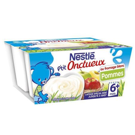 Nestlé Pti Onct Fromage Blc Pom4X100G