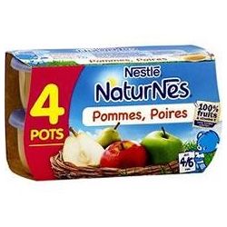 Nestle Naturnes Pomme Poire 4X130G