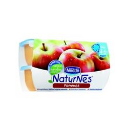 Naturnes Pack 4X130G Pomme Nestle