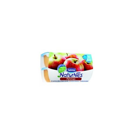 Naturnes Pack 4X130G Pomme Nestle