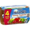 Naturnes Pomme Frambois 4X130G