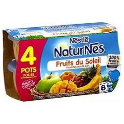 Nestle Naturnes Fts Du Soleil 4X130G
