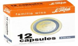 Le Parfait Capsules Terrines D82 Mm Familia Wiss : La Boite De 12