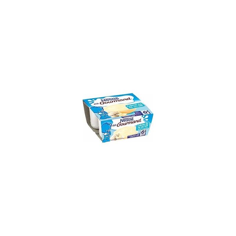 Nestlé P'Tit Gourmand Crème Riz Lait 4X100G
