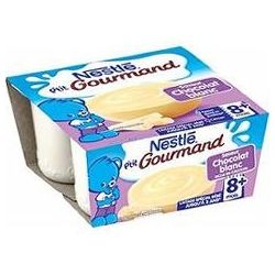 Nestlé Pt Gourmand Chocpla Blc 4X100G