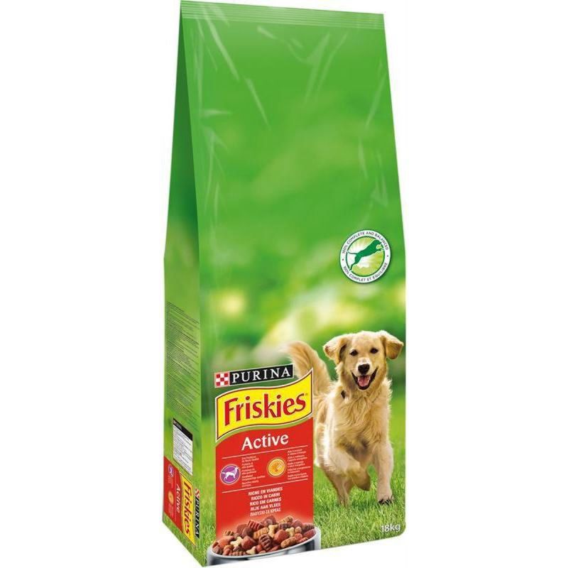Friskies Active Chien Au Bœuf 18Kg