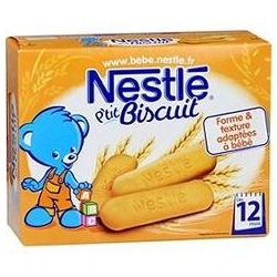 Nestle P Tit Biscuit Nestlé Dès 10 Mois Étui 180G