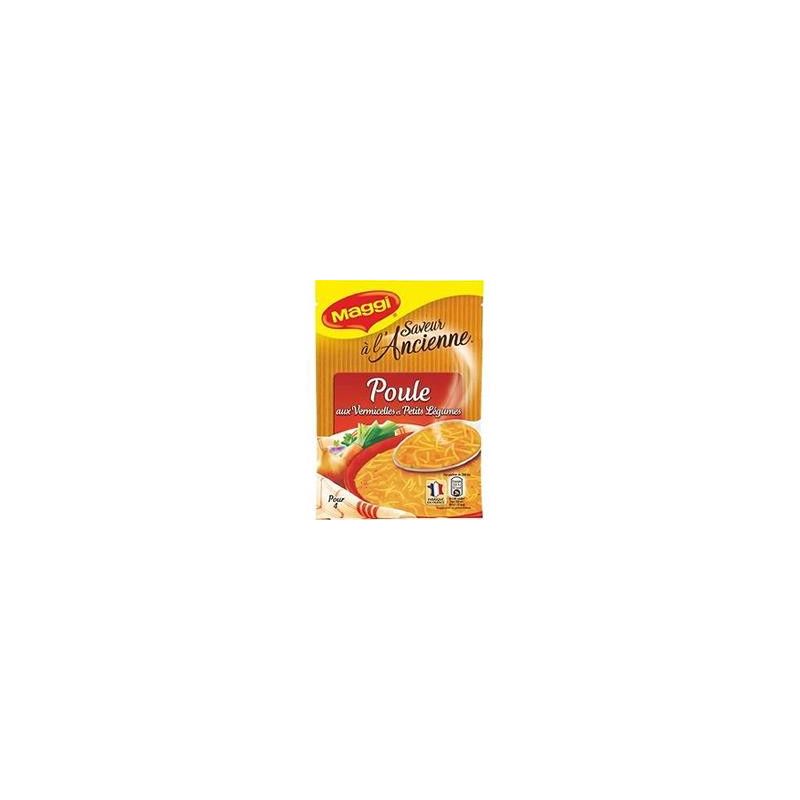 Maggi 61G Soupe Poule Vermicelle-25% Sel