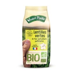 Vivien Paille Lentilles Vertes Bio : Le Paquet De 500G