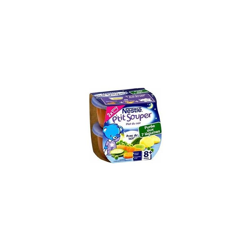 Nestlé Ptit Souper Puree 7 Leg.2X200G