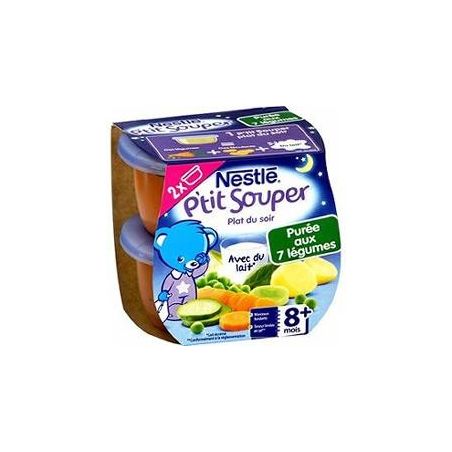 Nestlé Ptit Souper Puree 7 Leg.2X200G