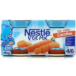 Nestle Pack 2X80G P Tit Pot Carotte