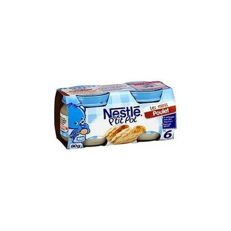 Nestle 2X80G Ptit Pot Poul.Nestl