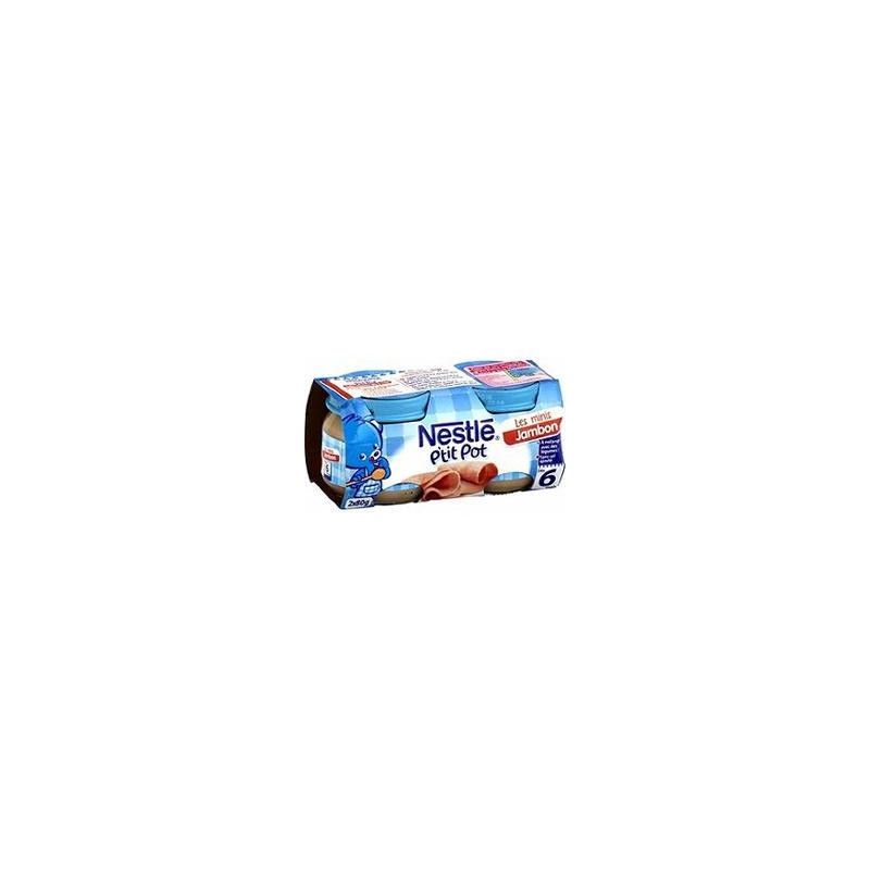 Nestle 2X80G Ptit Pot Jambon Nes