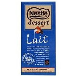 Nestle Tablette 170G Chocolat Dessert Au Lait