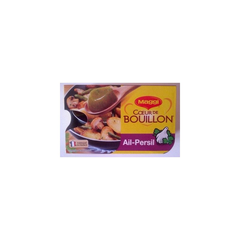 Maggi 6X144G Coeur De Bouillon Ail Persil