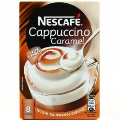 Nescafe 136G Cappuccino Caramel Nesc