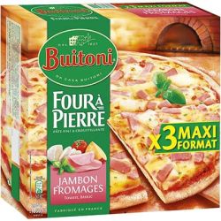 Buitoni 3X350G Pizza Fap Jambon/Fromage