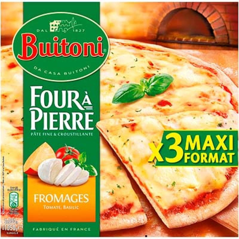 Buitoni 3X350G Pizza Fap 3 Fromages