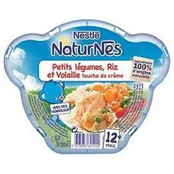 Nestle 230G Naturnes Legumes Riz Poulet Creme