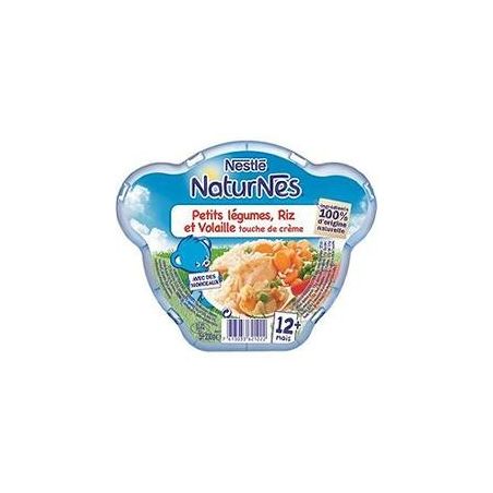 Nestle 230G Naturnes Legumes Riz Poulet Creme