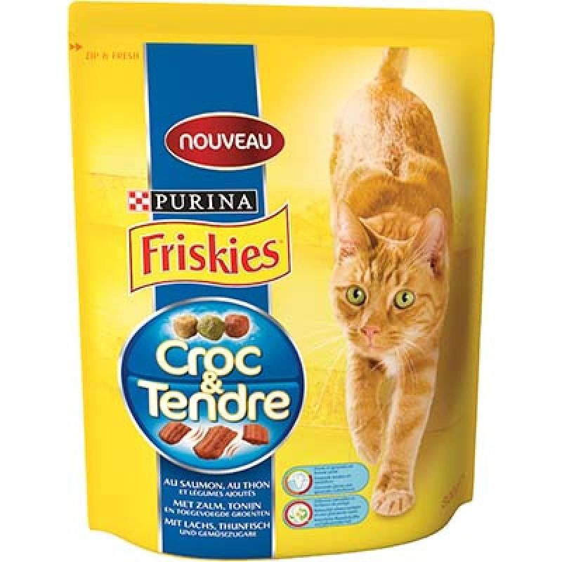 Friskies 800G Croc&Tendr.Pois.Fris