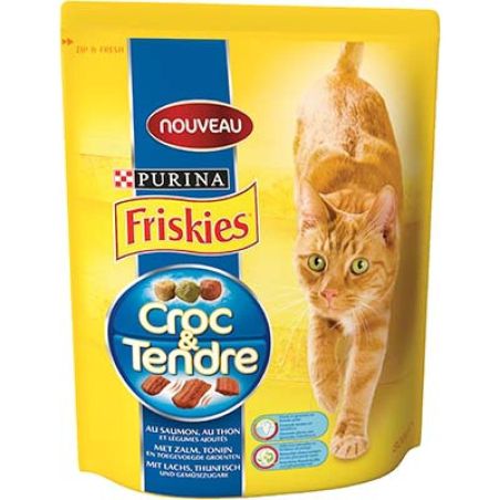 Friskies 800G Croc&Tendr.Pois.Fris