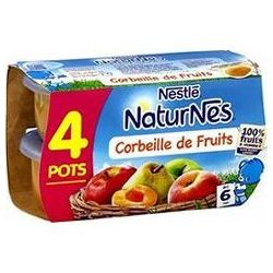 Naturnes Corbeil Fruits 4X130G
